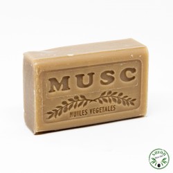 Scented soap Musk enriched with organic argan oil