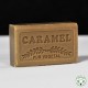 Caramel scented soap enriched with organic argan oil