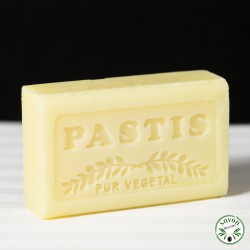 Pastis scented soap enriched with organic argan oil