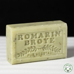 Scented soap Rosemary crushed enriched with organic argan oil