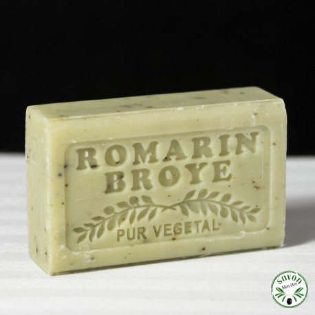 Savon parfumé Romarin broyé enrichi à l'huile d'argan Bio