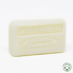Sabonete perfumado - Leite de burra orgânico - enriquecido com manteiga de karité orgânica 