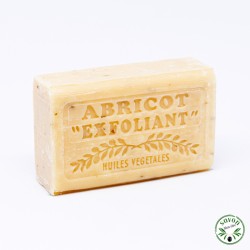 Scented soap Apricot exfoliating enriched with organic argan oil