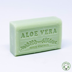 Scented soap Aloe vera enriched with organic argan oil
