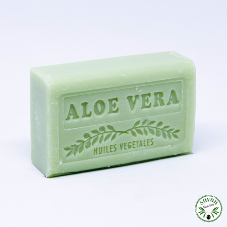 Aloe vera scented soap enriched with organic argan oil