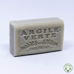 Scented soap Green clay enriched with organic argan oil
