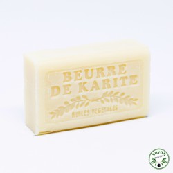 Shea butter scented soap enriched with organic argan oil
