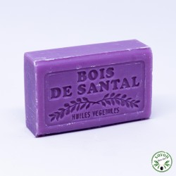 Scented soap Sandalwood enriched with organic argan oil