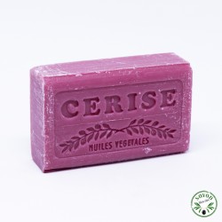 Cherry scented soap enriched with organic argan oil