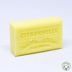 Lemongrass scented soap enriched with organic argan oil