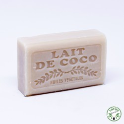 Coconut scented soap enriched with organic argan oil