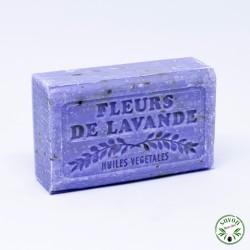 Scented soap Lavender flower enriched with organic argan oil