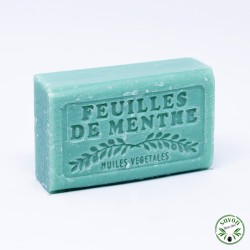 Scented soap Mint leaves enriched with organic argan oil
