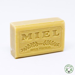 Scented soap Honey enriched with organic argan oil