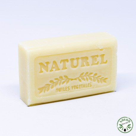 Natural fragrance-free soap enriched with organic argan oil