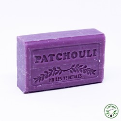 Patchouli scented soap enriched with organic argan oil