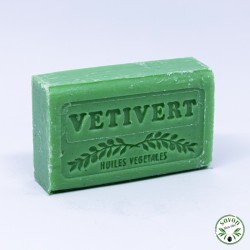 Scented soap Vetiver enriched with organic argan oil
