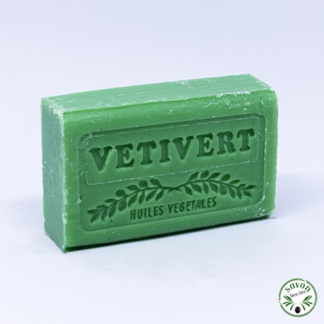 Vetiver scented soap enriched with organic argan oil