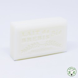 Organic sheep's milk soap enriched with organic argan oil