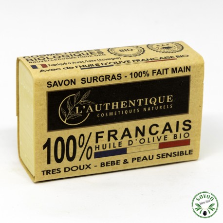 Savon surgras 100% naturel à huile d’olive bio – Nature.