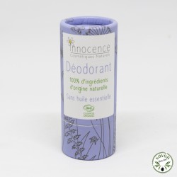 Desodorizante de pau certificado orgânico - Sem óleo essencial