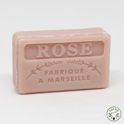 Mini sabonete - Rosa com manteiga de karité orgânica