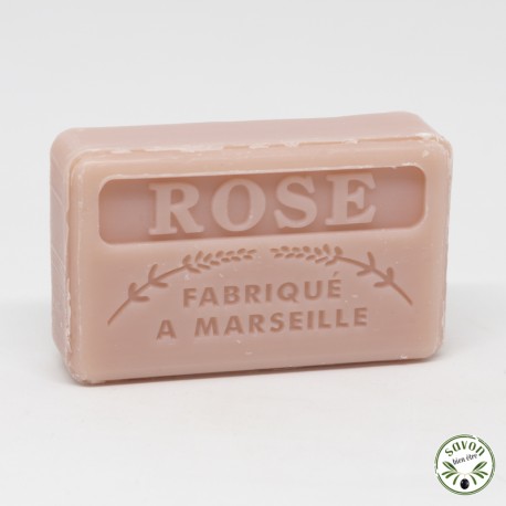 Mini sapone - Rosa con burro di karitè biologico
