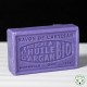 Jabón de sabor púrpura enriquecido con aceite de argán orgánico