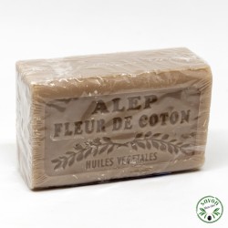 Aleppo sapone con fiore di cotone - 150 g