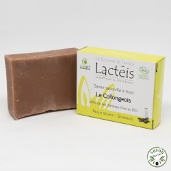 Soap 40% fresh and organic donkey milk - Le Collongeois - 90 gr