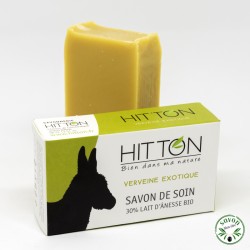 Organic donkey milk soap - Exotic verbena