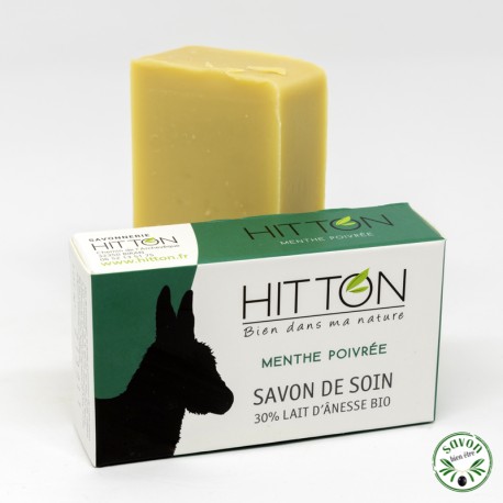 Savon au lait d'ânesse bio - Verveine exotique