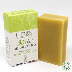 Organic goat milk soap - Double softness