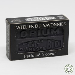 Mini sabonete orgânico de leite de burra - Opium