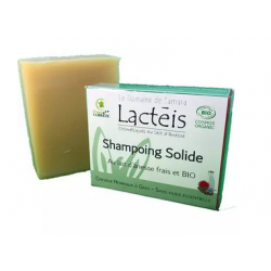 Shampoo solido di latte d'asino biologico - Capelli grassi normali - Senza olio essenziale