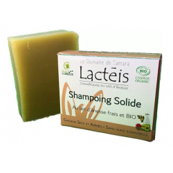 Solid shampoo with organic donkey milk - Dry and damaged hair - Without essential oil