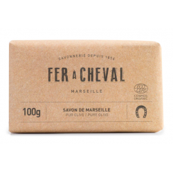 Savonnette - Savon de Marseille - Pur Olive -100g ou 250g - Fer à Cheval