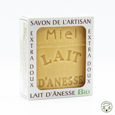 Savon au lait d'ânesse Bio - Miel