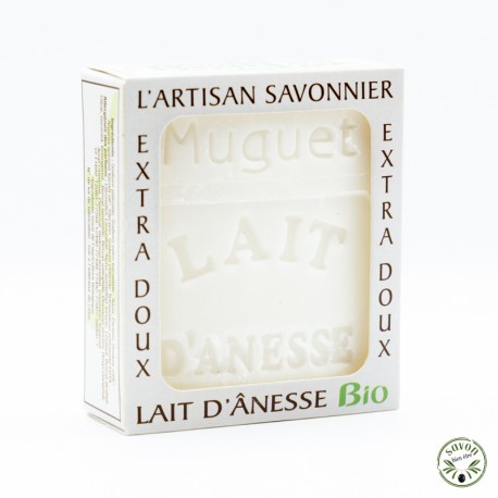 Savon au lait d'ânesse Bio - Muguet