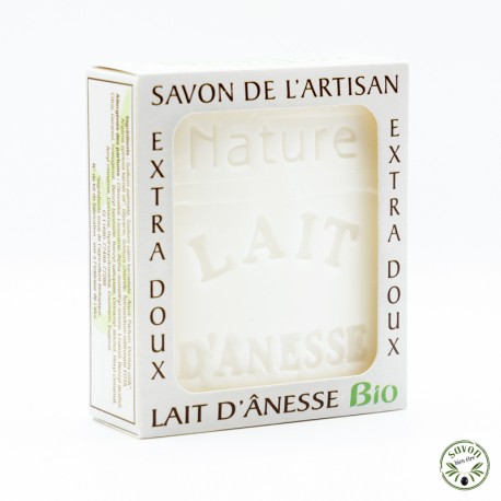 Savon au lait d'ânesse Bio - Nature