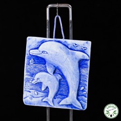 Duftender Gipsdiffusor - Dolphin Frame